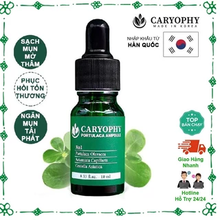 Tinh Chất Chiết Xuất Rau Má Ngừa Mụn Caryophy Portulaca Ampoule 10ml