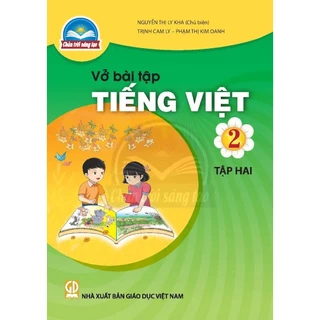Sách - Vở bài tập Tiếng Việt Lớp 2 Tập 2 - Chân trời kèm 5 bứt chì gỗ 2B