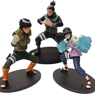 Mô Hình Đồ Chơi Nhân Vật Uchiha Sasuke Hy Ga Hinata Rock Lee Nara Shikamaru Trong Phim Hoạt Hình "Naruto"