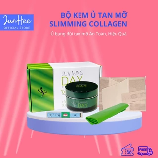 Kem tan mỡ bụng mờ thâm rạn bụng Slimming Day Collagen, giảm eo hiệu quả