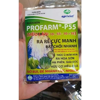 PHÂN BÓN PROFARM - P55 ( SIÊU LÂN 10-55-10+TE) GÓI 15G -  RA RỄ CỰC MẠNH