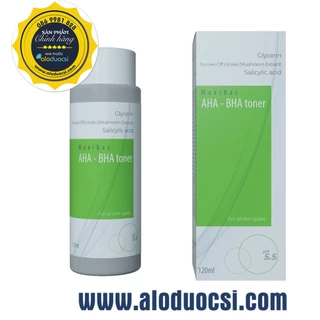 Maxibac AHA-BHA Toner chai 120ml