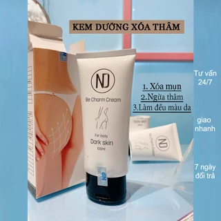 Kem Làm Sáng Da Xoá Thâm Mông - Nách - Đầu Gối - Khuỷu Tay - Bikini - Hồng nhũ hoa Be Charm Cream - Mypham_lavi