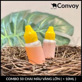 [ Rẻ Nhất ] Combo 50 Chai Màu Vàng Lớn ( ≈ 10ml ) Tiết Kiệm Hơn / Màu Nước Mỹ Hoà Chính Hãng / Phụ Gia Thực Phẩm