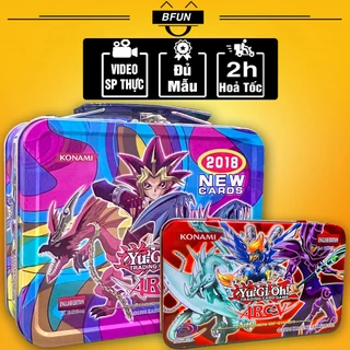 Bài YUGIOH HỘP SẮT Cao Cấp - Thẻ Bài Yugioh Phiên Bản Tiếng Anh Đồ Chơi Cho Bé BFUN