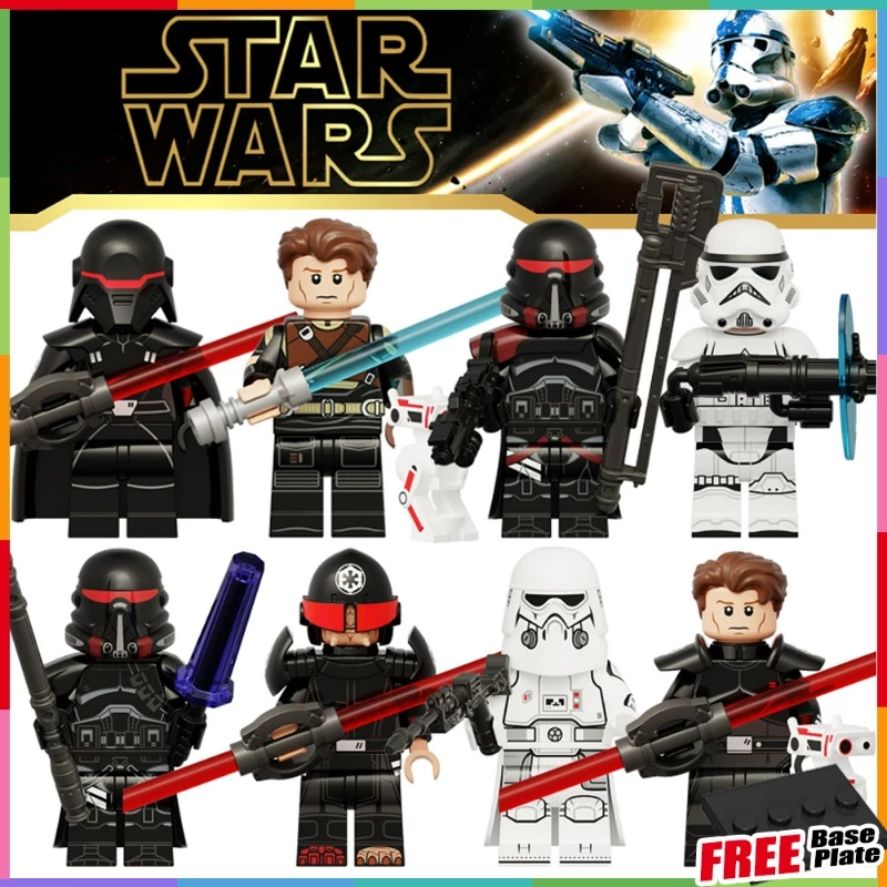 Chiến Tranh Giữa Các Vì Sao Mini Hình Darth Vader Cal Kestis Đế Chế Thiên Hà Jedi Sa Ngã Thứ Tự Chị Thứ Chín Minifigures Đồ Chơi Quà Tặng