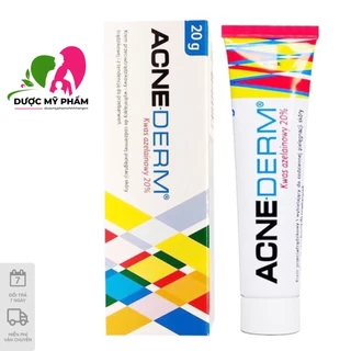 Kem giảm mụn, mờ thâm Acne-Derm Kwas Azelainowy 20% [20g] dưỡng da ẩm mịn [Hàng Nhập khẩu]