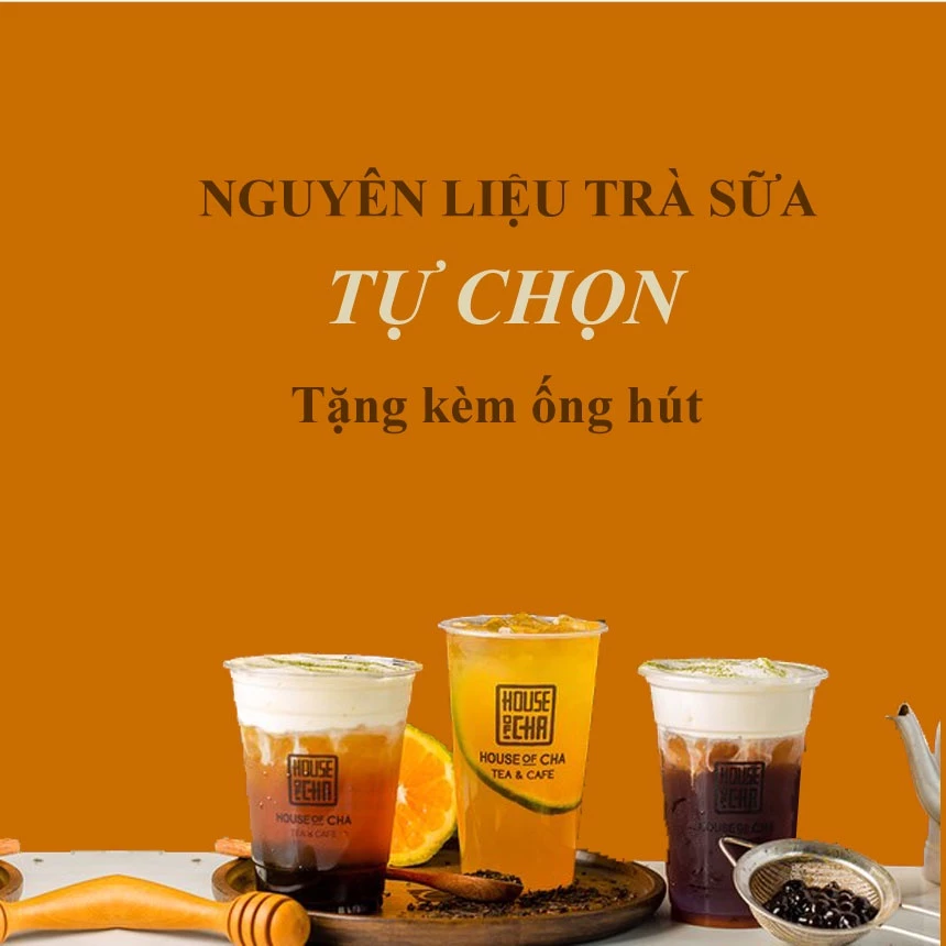 Combo nguyên liệu trà sữa tự chọn giá rẻ