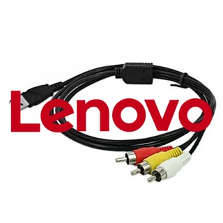 Cáp LENOVO chuyển đổi âm thanh / video A / V/ đầu nhận USB sang 3RCA cho TV