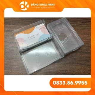 Hộp Mica dày dặn đựng card visit, name card, danh thiếp giá rẻ