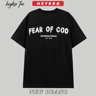 Áo thun unisex nam nữ tay lỡ form rộng Local Brand HEYBRO X FOG