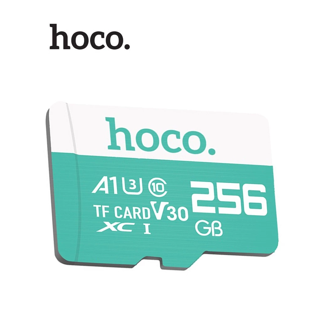 Thẻ nhớ Hoco 256GB TF micro-SD sở hữu chuẩn thẻ class 10 tốc độ truyền tải cao