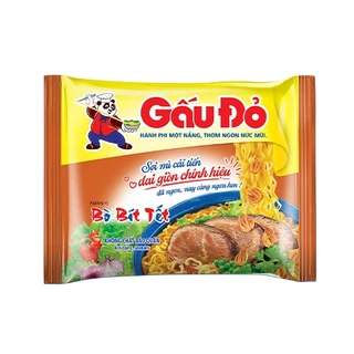 Mỳ Gấu Đỏ vị Tôm và Gà( Thùng 30 gói)