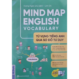 Sách - Mindmap English Vocabulary -Từ Vựng Tiếng Anh Qua Sơ Đồ Tư Duy