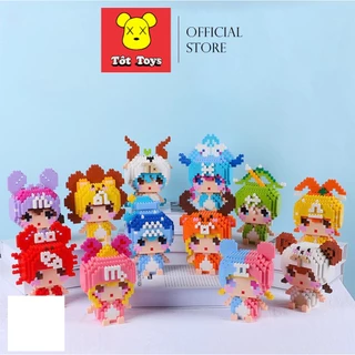 mô hình Mini Tottoys Mô Hình Lắp Ráp 12 Cung Hoàng Đạo Micro Blocks 3D Đồ Chơi Ghép Xếp Hình Chòm Sao Chiêm Tinh Zodiac