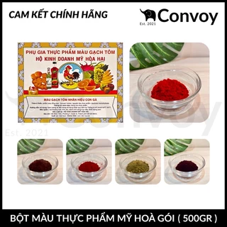 Gói ( 500gr ) Bột Màu Thực Phẩm Mỹ Hoà / Siêu Tiết Kiệm / Phụ Gia Thực Phẩm / Đảm Bảo Chất Lượng / Tuyệt Đối An Toàn