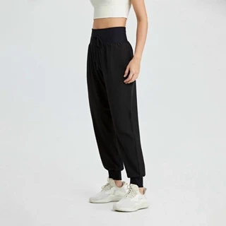 Jogger Nữ Tập Gym, Yoga, Aerobic Cạp Cao Trơn Siêu Tôn Dáng