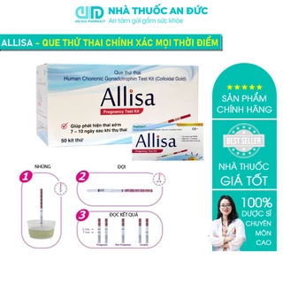 Que Thử Thai Alisa Traphaco -Nhanh Chóng Chính Xác Allisa (Hộp 1 Que) - Nhà thuốc An Đức