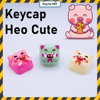 Keycap Heo Cute trang trí bàn phím cơ