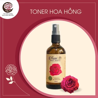 Nước hoa hồng toner cho da dầu mụn Phúc An House 100ml