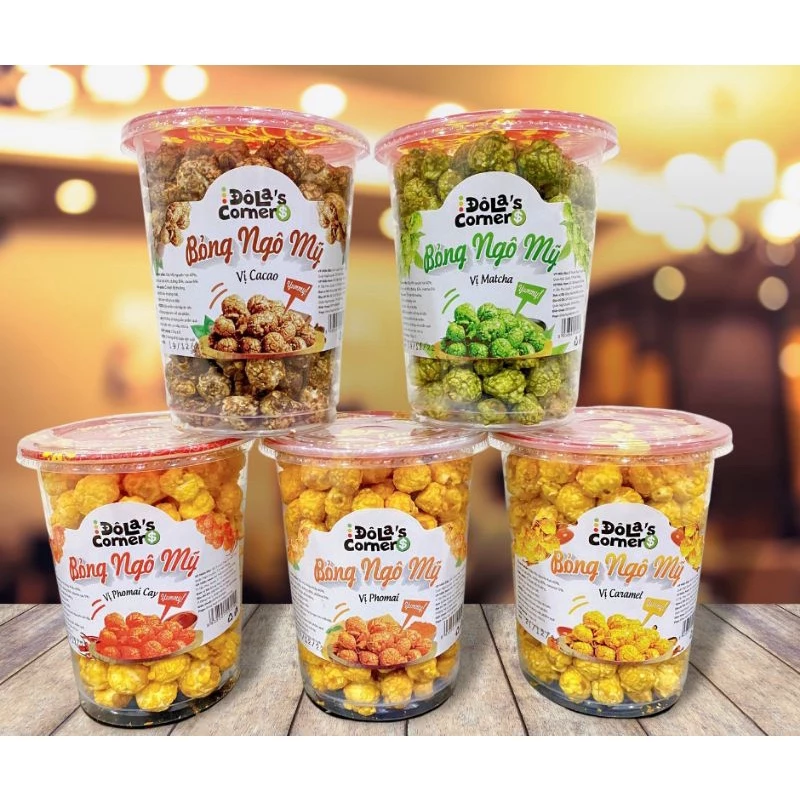 Bỏng Ngô Mỹ Đôla corner hộp 120g