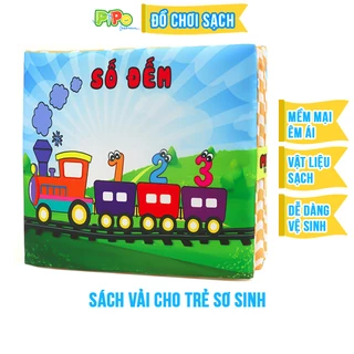 Sách vải cho bé PiPoVietnam - chủ đề Số đếm