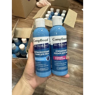 Toner BHA Compliment No Problem làm sạch sâu, kiềm dầu, giảm mụn, mờ thâm 200ml