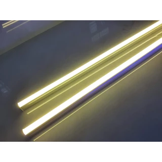 Đèn LED tuýp nhựa T5 1m2 liền máng sáng vàng dùng để trang trí, hắt trần có sẵn dây nguồn (đặt mua từ 2 đèn)