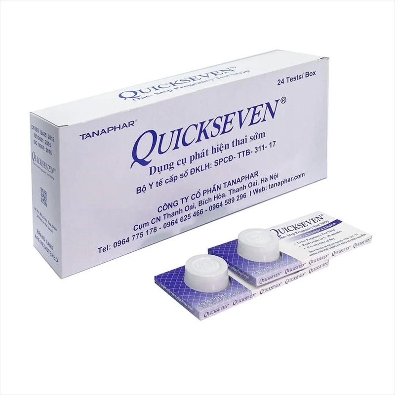 Que thử thai quickseven