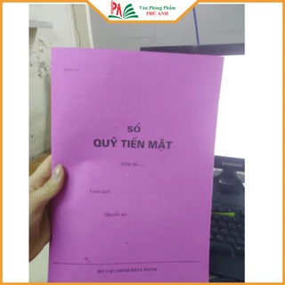 Sổ quỹ tiền mặt