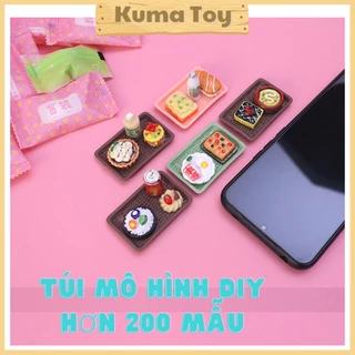 Túi Bất Ngờ thức ăn và đồ uống trang trí quà bất ngờ Blind Box siêu dễ thương - Hộp mô hình DIY đa dạng mẫu mini cute