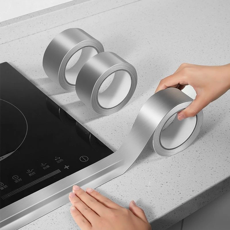 Băng Keo Giấy Bạc Nhôm Chịu Nhiệt Chống Nước Để Vá Thau Rổ, Chống Thấm Nhà Bếp