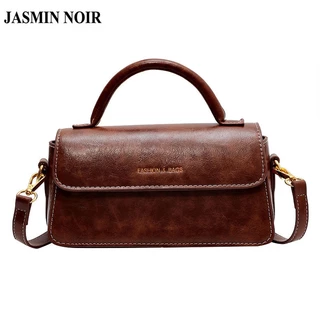 Túi Xách JASMIN NOIR Da PU Phong Cách Retro Dành Cho Nữ