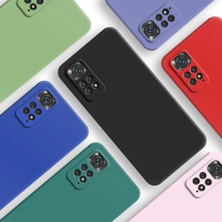 Ốp Điện Thoại Mềm Chống Sốc Màu Kẹo Thời Trang Cho Xiaomi Redmi Note 11 Pro 11T Pro+ 5G 11S 4G