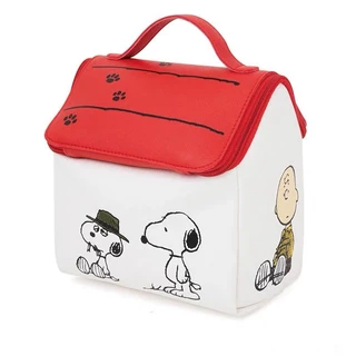 Túi Đựng Mỹ Phẩm Cỡ Lớn Hình Ngôi Nhà Hoạt Hình Snoopy Đáng Yêu