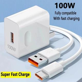 1 Bộ Dây Cáp Sạc USB Type-c 100W / 66W Cho Huawei Xiaomi 6A