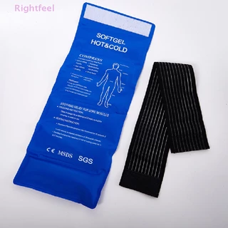 Rightfeel 1PCS Reusable Hot Cold Gel Pack for First Aid Sports Muscle Pain Ice Heat Pad New