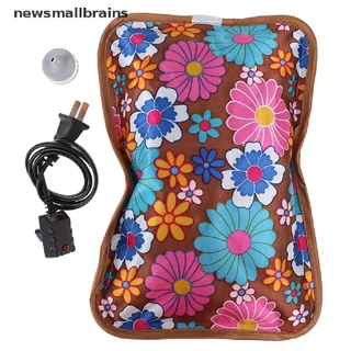 Newsmallbrains 1PC Rechargeable Electric Hot Water Bottle Hand Warmer Heater Bag for Winter NSB