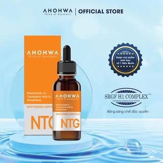 Tinh chất dưỡng trắng, mờ thâm nám Ahohwa Whitening Ampoule NTG