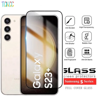 Kính Cường Lực Bảo Vệ Toàn Màn Hình Cho Samsung Galaxy S23 S22 S21 S20 Plus Ultra S20 S21 FE S10 Lite S10e S9 S10 Plus