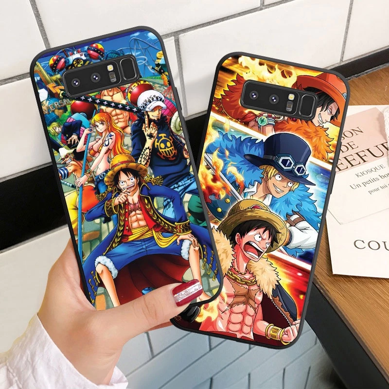 Ốp Điện Thoại Silicone Mềm In Hình One Piece 2 Cho Samsung Galaxy Note 8 9 10 Lite Plus