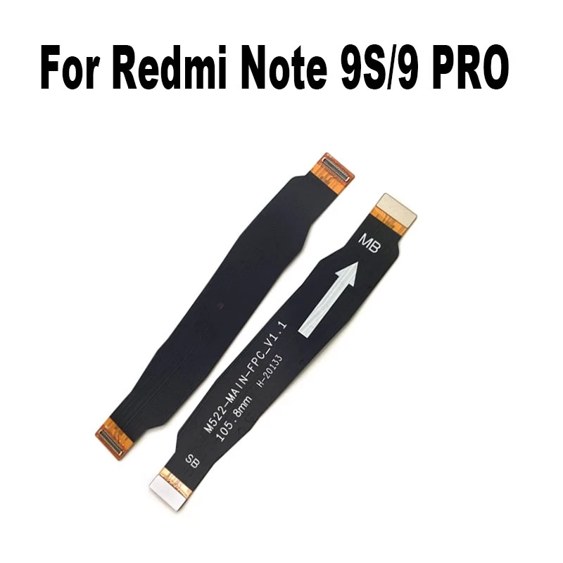 Dành Cho Xiaomi Redmi Note 9S 9 Pro FPC Main Board Bo Mạch Chủ LCD Kết Nối Cáp Mềm Bo Mạch Chủ