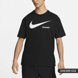 [Nk] Áo thun nam móc lớn SWOOSH In Cotton nặng thể thao và giải trí tay ngắn DX6069