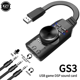 Thẻ Âm Thanh USB 7.1 7.1 Dùng Để Chơi game GS3 Mới