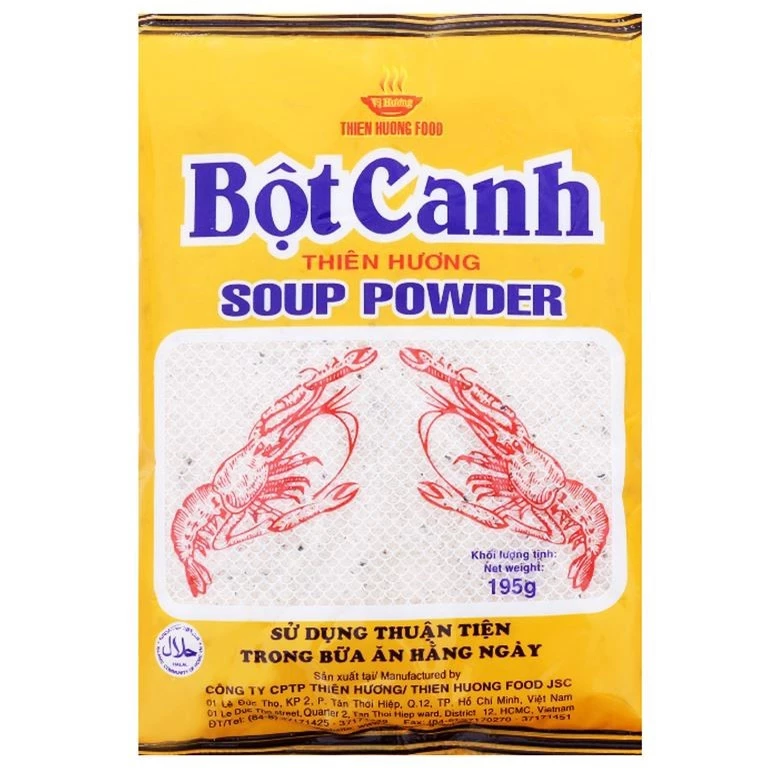 BỘT CANH THIÊN HƯƠNG 195G (GÓI)