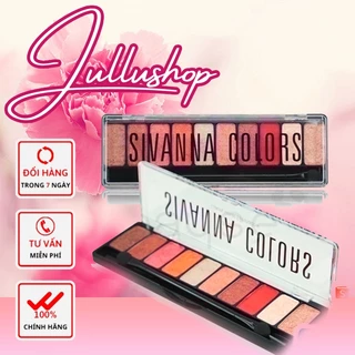 HF697 Sivanna colors luxury velvet eyeshadow BẢNG MÀU MẮT SIVANNA COLORS LUXURY VELVET EYESHADOW 10 Ô HF697