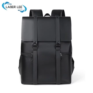 Balo LABER LEE da PU cỡ lớn đựng laptop chống mài mòn thời trang công sở cho nam