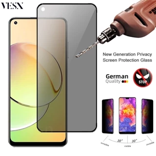 Kính cường lực chống nhìn trộm full màn đủ Cho Realme 12X 12 12+ 11 11X 10 9 8 7 6 5 Pro Plus Pro+ 10s 9i 8i 7i 6i 5i 5s Q 5G 4G 2024