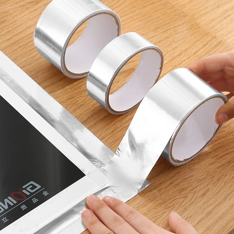 Băng Keo Giấy Bạc Nhôm Chịu Nhiệt Chống Nước Để Vá Thau Rổ, Chống Thấm Nhà Bếp