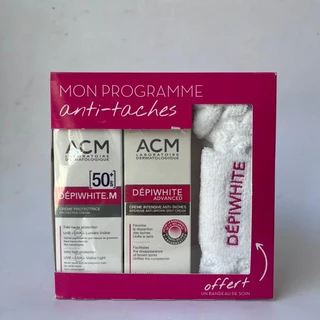 Bộ Kem Dưỡng và Kem Chống Nắng cho da Nám Laboratoire ACM Dépiwhite Advanced Intensive Anti-Dark Spot Cream